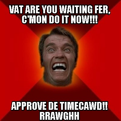 vat-are-you-waiting-fer-cmon-do-it-now-approve-de-timecawd-rrawghh