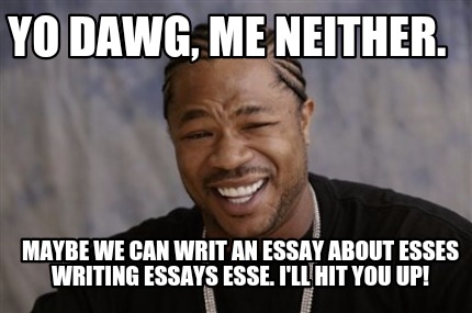 Can you write an essay for me