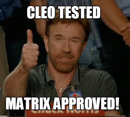 cleo-tested-matrix-approved