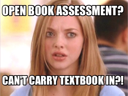 open-book-assessment-cant-carry-textbook-in