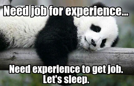 need-job-for-experience...-need-experience-to-get-job.-lets-sleep