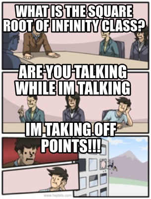root of infinity root of infinity