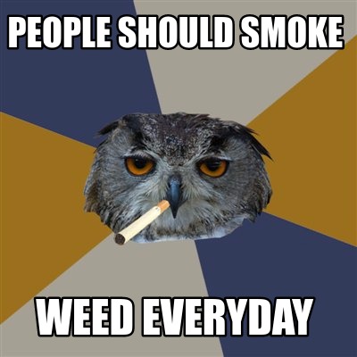 Dating someone who smokes weed everyday