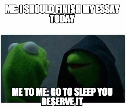 Finish my essay
