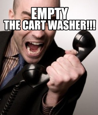 empty-the-cart-washer