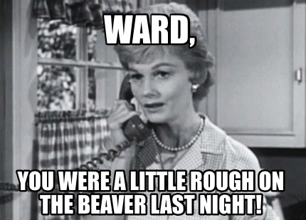 ward-you-were-a-little-rough-on-the-beaver-last-night