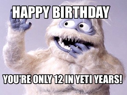 happy-birthday-youre-only-12-in-yeti-years