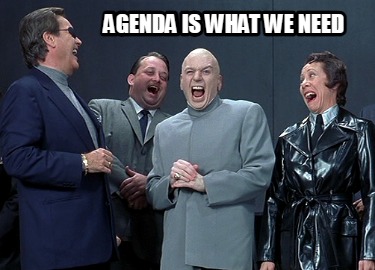 agenda-is-what-we-need