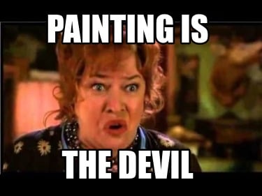 painting-is-the-devil