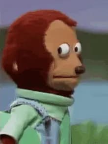 Monkey Puppet Side Eye