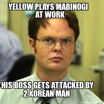 yellow-plays-mabinogi-at-work-his-boss-gets-attacked-by-2-korean-man