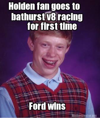 Ford v holden bathurst