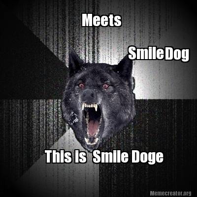 meets-smile-dog-this-is-smile-doge