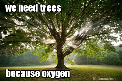 we-need-trees-because-oxygen