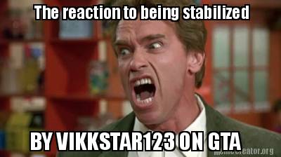 the-reaction-to-being-stabilized-by-vikkstar123-on-gta
