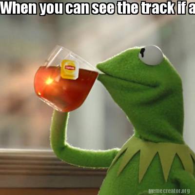 Meme Creator Funny When you can see the track if a weave on some girls hair Meme Generator at MemeCreator