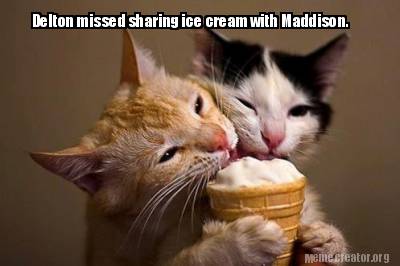 delton-missed-sharing-ice-cream-with-maddison