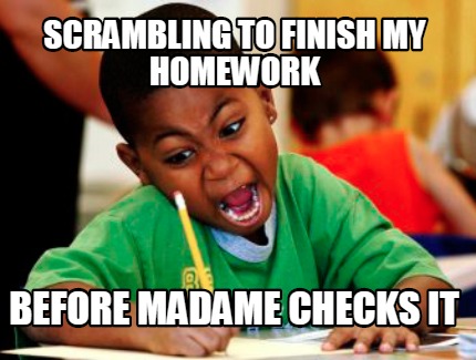i need to finish my homework i need to finish my homework