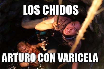 los-chidos-arturo-con-varicela