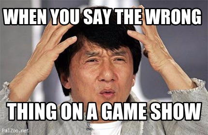 Wrong thing