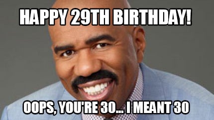 happy 30th birthday funny meme