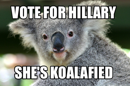 vote-for-hillary-shes-koalafied