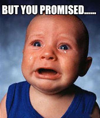 Meme Creator - Funny But you promised...... Meme Generator at ...