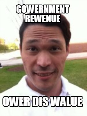 gowernment-rewenue-ower-dis-walue