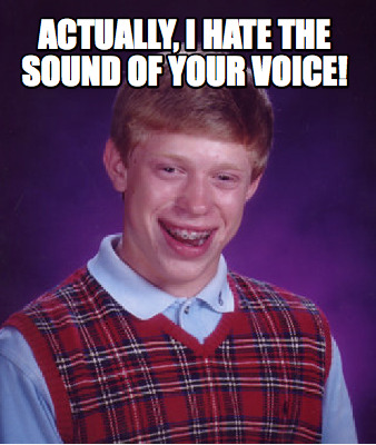text to speech voice meme