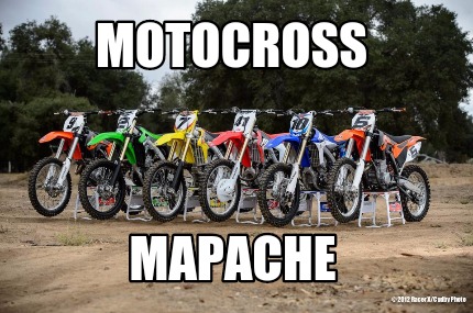motocross-mapache