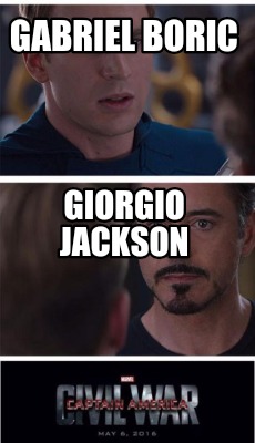 Meme Creator Funny Gabriel Boric Giorgio Jackson Meme Generator At Memecreator Org