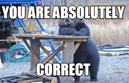 you-are-absolutely-correct