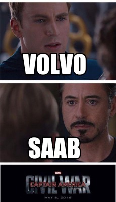 The Virgin Volvo The Chad Saab Boring As Hell To Drive Volvo