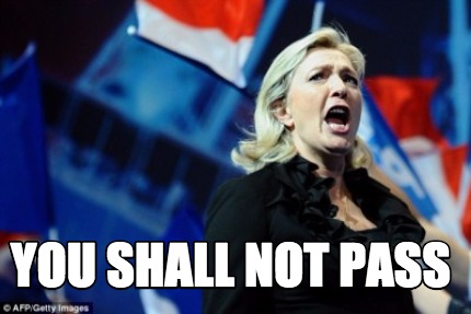 You Shall Not Pass Meme Generator Imgflip