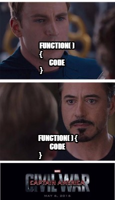 Meme Creator - Funny function( ) code { } function( ) { code } Meme ...