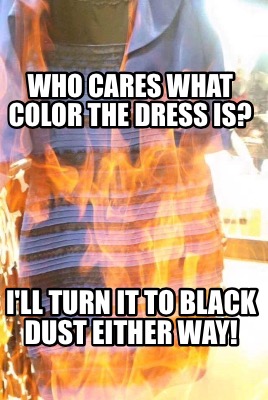 who-cares-what-color-the-dress-is-ill-turn-it-to-black-dust-either-way