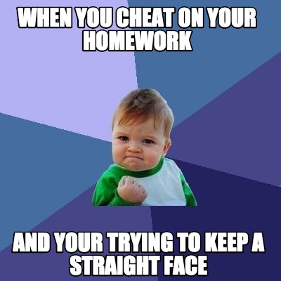 Can i copy your homework meme template image