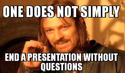 Memes For End Of Presentation