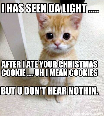 Favorite Christmas Cookie Meme : Me Want Christmas Cookie ...