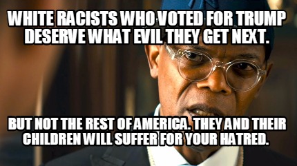 white-racists-who-voted-for-trump-deserve-what-evil-they-get-next.-but-not-the-r