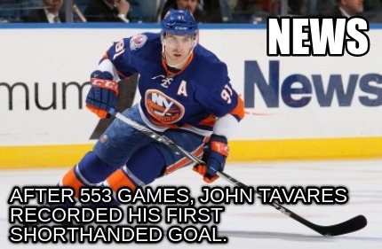 news-after-553-games-john-tavares-recorded-his-first-shorthanded-goal