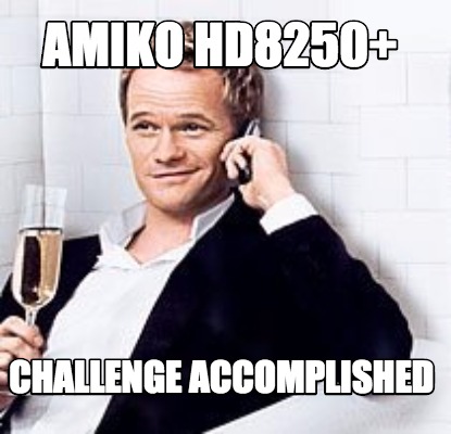 amiko-hd8250-challenge-accomplished