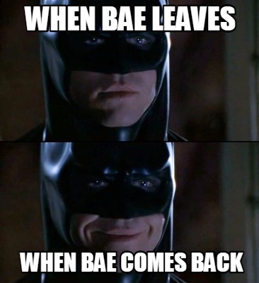 waiting for bae to text back meme