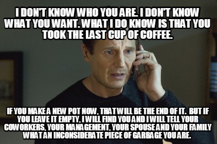 Inconsiderate Coworker Meme