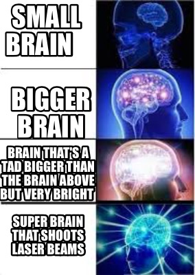 using brain app meme