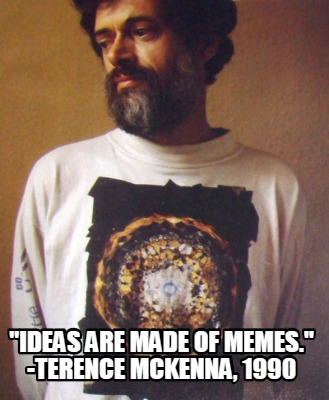 ideas-are-made-of-memes.-terence-mckenna-1990