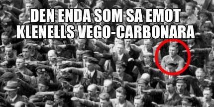 den-enda-som-sa-emot-klenells-vego-carbonara