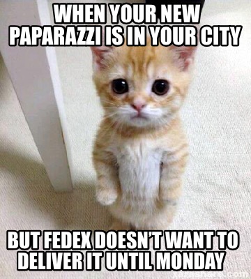 Meme Creator - Funny When your new Paparazzi is in your city But FedEx doesn't want to deliver it Meme Generator at ! Meme Creator - Funny When your new Paparazzi is in your city But FedEx doesn't want to deliver it Meme Generator at !