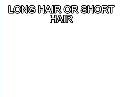 Meme Creator Funny Long Hair Or Short Hair Meme Generator At