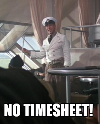 no-timesheet